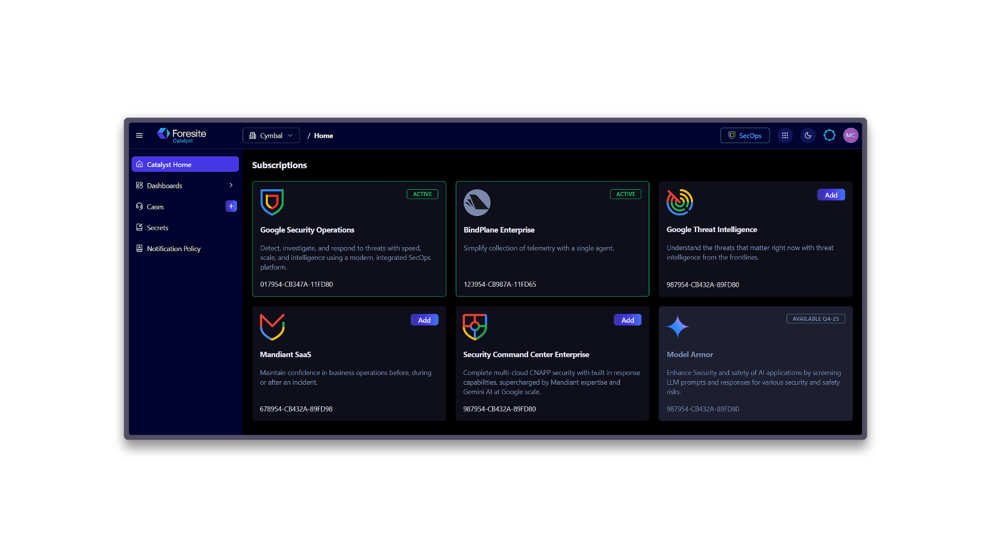 Catalyst Platform | Unifying Google Cloud Security for Enterprise ...